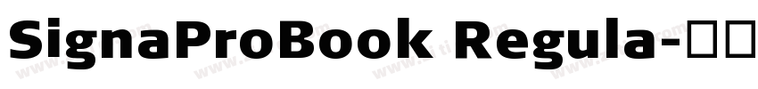SignaProBook Regula字体转换